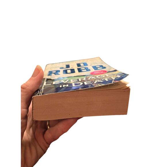 LEVERAGE IN DEATH J.D. Robb In Death Book 47 First Paperback Edition - Picture 3 of 7